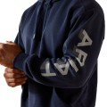ARIAT MENS REBAR LIGHTWEIGHT LOGO HOODIE